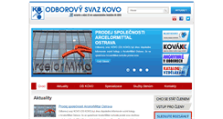 Desktop Screenshot of oskovo.cz